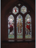 Window commemorating St Wulfric, born in the village