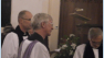 Andrew with Tim Hawkings, Rector of Axbridge, and Richard Taylor, Rural Dean