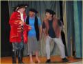 Pirates, sketch by John Graham: actors John Graham, Mark Halper, Simon Medd