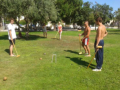 Croquet lesson