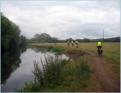 As you can see the day was wet and for those without mudguards there were muddy backs at the end of the day.