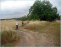  Past the Olympic rowing facilities near the river ...